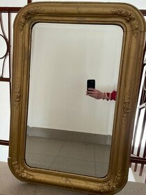 Prodám starožitné zrcadlo 90 x 60 cm
