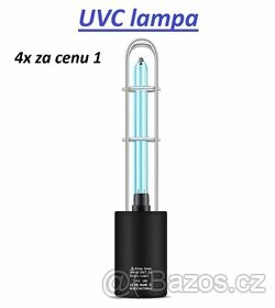 4 za 1 - UV lampa dezinfekční sterilizační čištění UVC světl