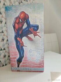 Sideshow Spiderman,comiquette blue suit