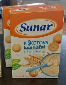 Sunar - Piškotová kaše mléčná od 6 měsíců