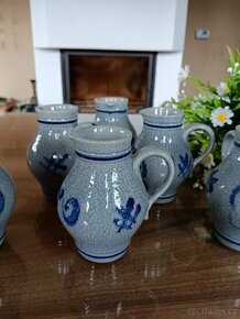 Modrá keramika cena za kus