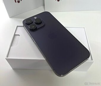 Apple iPhone 14 Pro, 256GB, Deep Purple - záruka 12 měsíců
