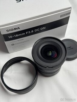 Sigma 10-18mm f2.8 Sony E, Top Stav, záruka
