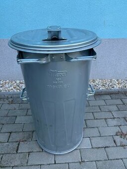 NOVÁ Kovová popelnice 110 l - materiál 1,0 mm - 1