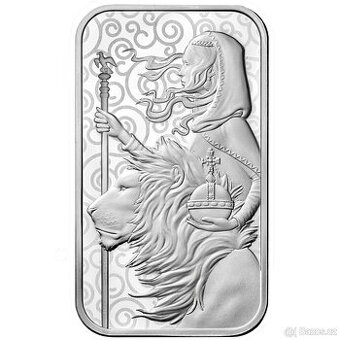 Una and the Lion 1oz 2021 - stříbrný slitek Royal Mint