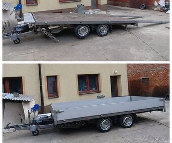 Nákladní přívěs sklopný podvalník 2700kg