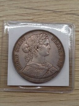 2 tolar Frankfurt 1861