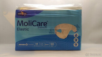 MoliCare Premium Elastic, 6 kapek, M - inkontinenční pleny
