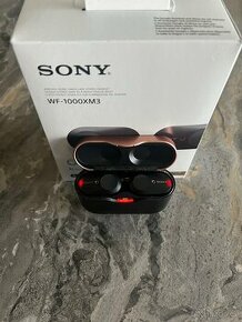 bezdrátové sluchátka Sony WF-1000XM3
