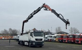 MAN TGS 26.400-6x2–Valník+HR-PALFINGER PK 27002 SH+Jib 25m