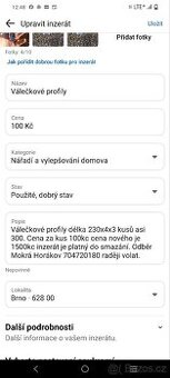Válečkové profily - 1