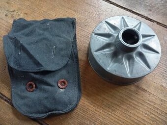 Luftschutz sumka + filtr WWII, německo válečné - 1