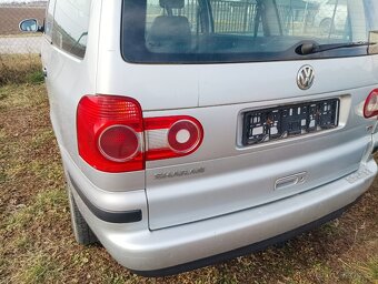 Zadní světla facelift VW Sharan chladičová stěna