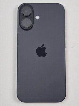 iPhone 16 128GB černá, plná záruka do 24.01.2027