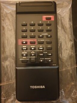 Dálkový ovladač VHS Toshiba