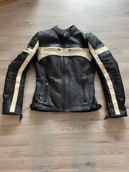 Dámská kožená moto bunda
