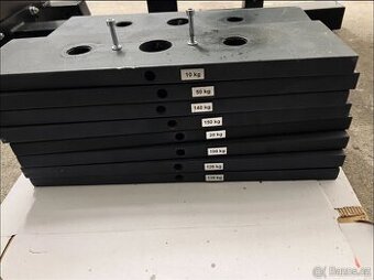 12x Náhradních cihel pro fitness Stroj - 120 kg