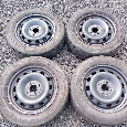 Sada kol 4x108, ET 52.5, R 15 vč. pneu 195/60 R 15