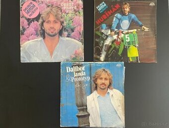 3 LP desky - Dalibor Janda (Supraphon)