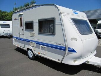 Prodám karavan Hobby 400 sf, model 2005 + mover + předstan.