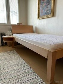 Zdravotní postel masiv 100x200