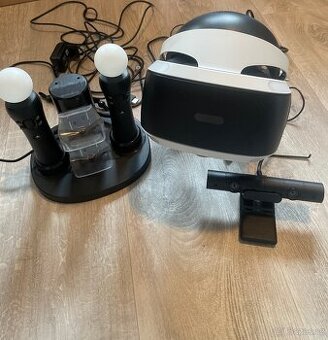 BRÝLE SONY PS4 PLAYSTATION VR V2 + KAMERA V2 + PROJEKTOR