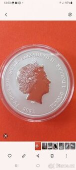 Stříbrná mince 1oz