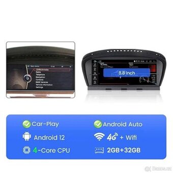 MEKEDE 4G Car Radio Multimedia Compatible for BMW
