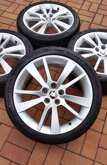 Letní sada ŠKODA Rapid, Fabia3 5x100 R17 pneu 215/40 4x7mm