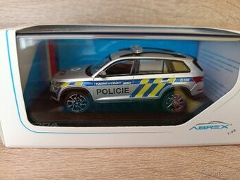 Škoda Kodiaq FL Policie ČR (bez ochr. majáku) Abrex 1:43