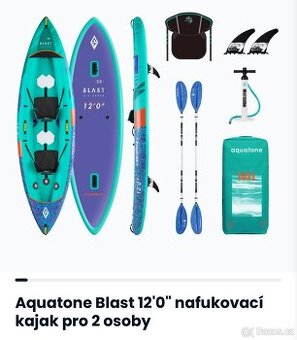 Kajak Aquatone Blast 12'0" pro 2 osoby