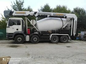MAN MIX 8x4 (domíchávač betonu s pásem)