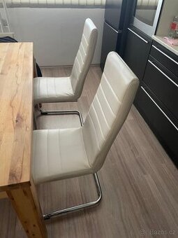 Koženkové židle 4ks