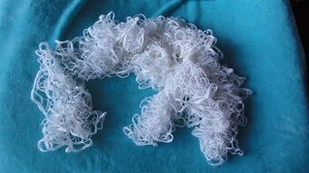 Pletená šála, podzim, jaro