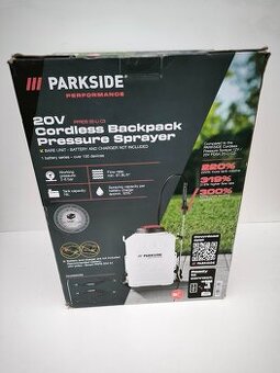 Aku tlakový postřikovač Parskide PPRDS 20-Li C3