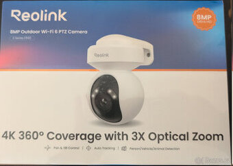 Venkovní bezpečnostní IP kamera otočná 3x optický zoom  8 MP