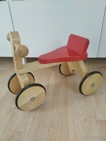 Retro dřevěné odrážedlo