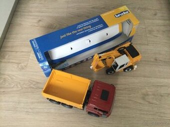 Bruder MAN + LIEBHERR