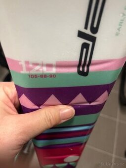 Dětské lyže - sjezdové 120cm