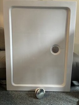 Mexen SLIM - Obdélníková sprchová vanička 120x90x5cm + chrom