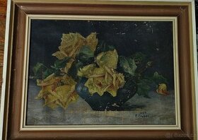 Obraz zátiší růže