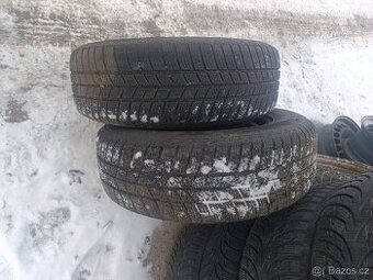 2ks Zimni kola Skoda Octavia 1 195/65 R15 5x100