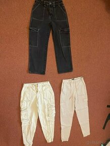 Dětské dlouhé kalhoty vel. 36