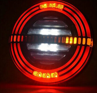 Sada LED světel na vozík nebo vlek, 12V-24V