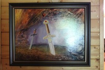 obraz od Jiřího Lochmana olej