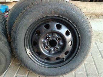 Letní pneu + disky Fabie 165/70R13