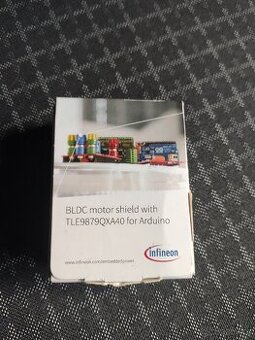 Infineon BLDC motor shield with TLE9879QXA40 for Arduino