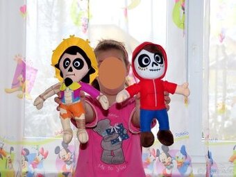 MIGUEL a HECTOR z filmu Coco .. MAXI plyšáci