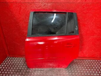 LEVÉ ZADNÍ DVEŘE OPEL ZAFIRA B ČERVENÉ