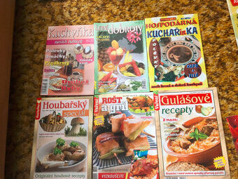 Mini časopisy s recepty